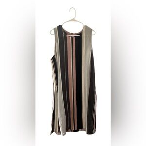 Bar III Dress Multicolor Stripes Size XXL